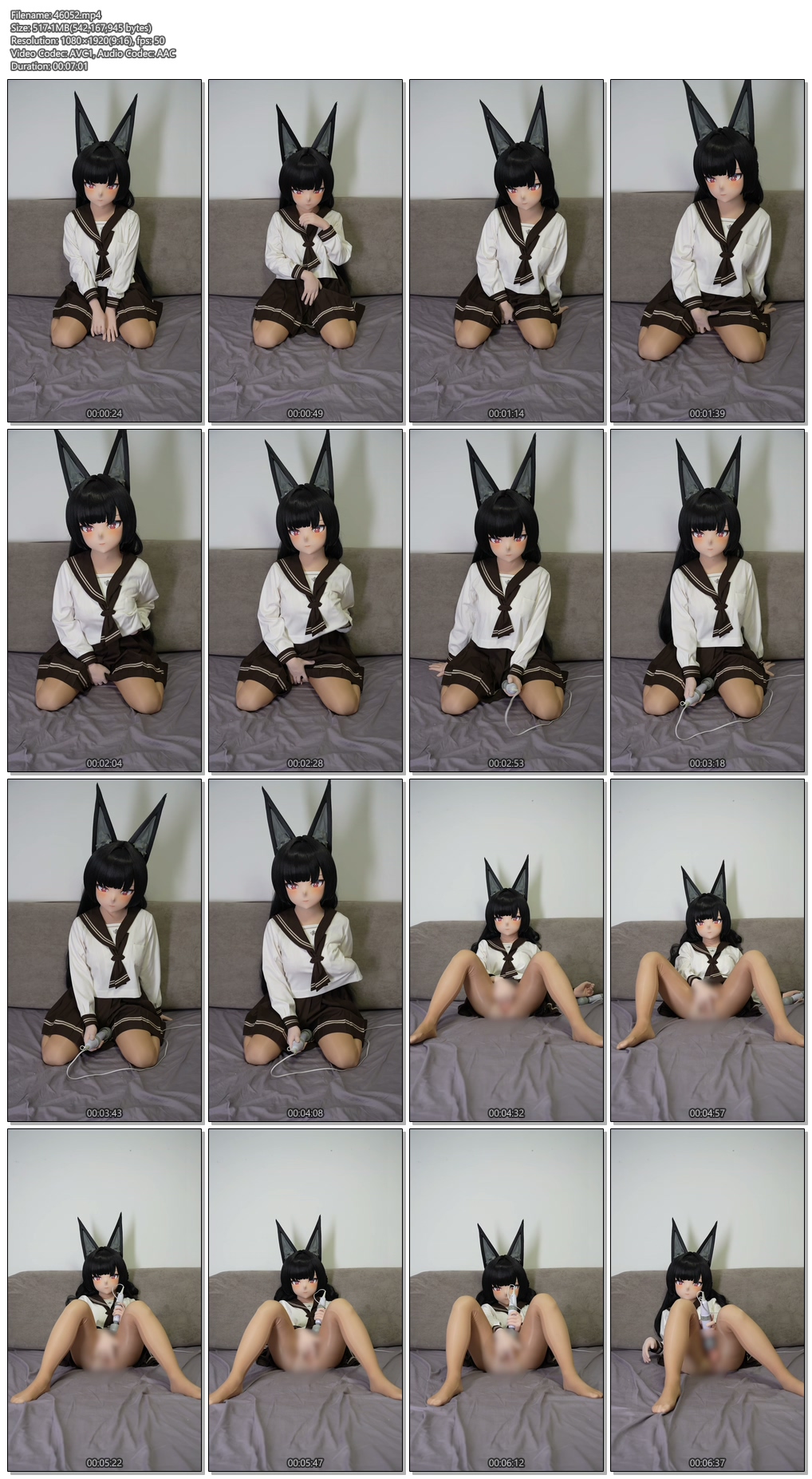 46052----【zentai】油亮肉丝娃娃，先是用快乐棒自嗨，随后上头，再用手抠比糕潮.jpg